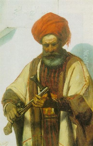 Le Armi Di Marongi Oil Painting by Giulio Carlini