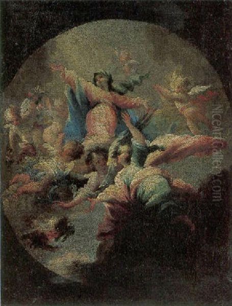 L'assomption De La Vierge Oil Painting by Carlo Innocenzo Carlone