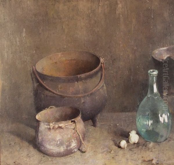 After The Ball Oil Painting by Emil Carlsen