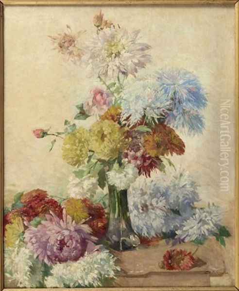 Bouquet De Fleurs by Emil Carlsen