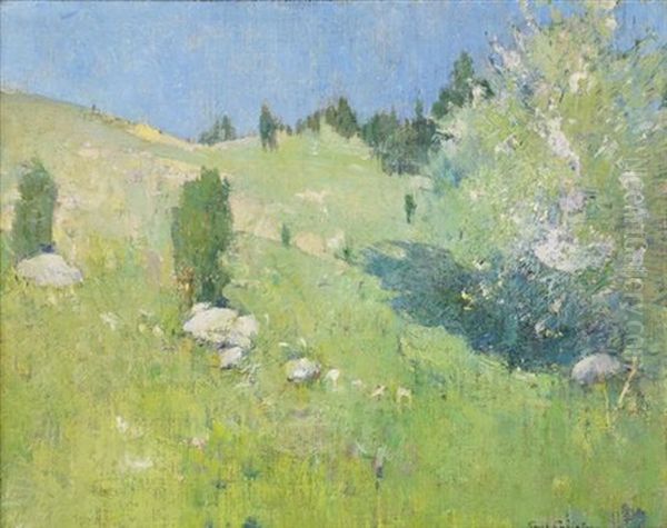 Spring Oil Painting by Emil Carlsen