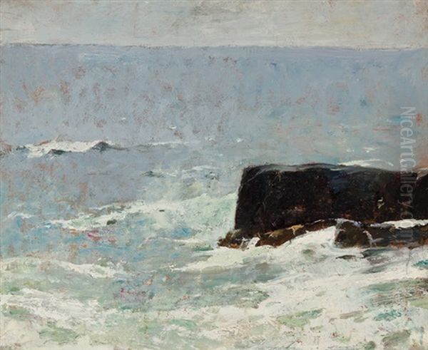 Seascape No. 9 Oil Painting by Emil Carlsen