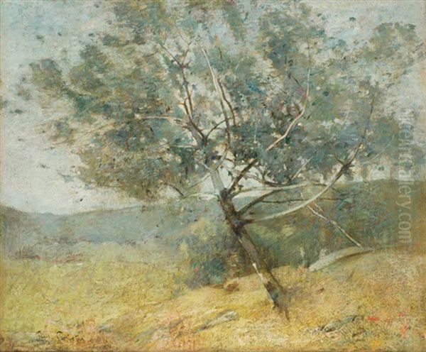 Springtime Oil Painting by Emil Carlsen