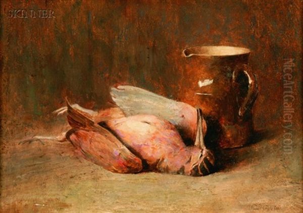 Still Life With Timberdoodle Oil Painting by Emil Carlsen