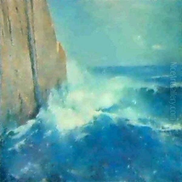 Coast Of Maine Oil Painting by Emil Carlsen