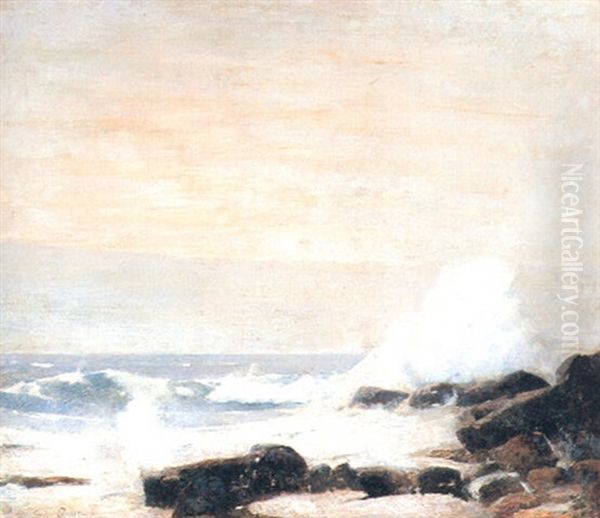 The Majestic Sea Oil Painting by Emil Carlsen