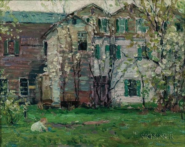 Springtime #2 Oil Painting by John Fabian Carlson