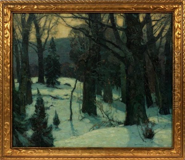 Waning Light Oil Painting by John Fabian Carlson