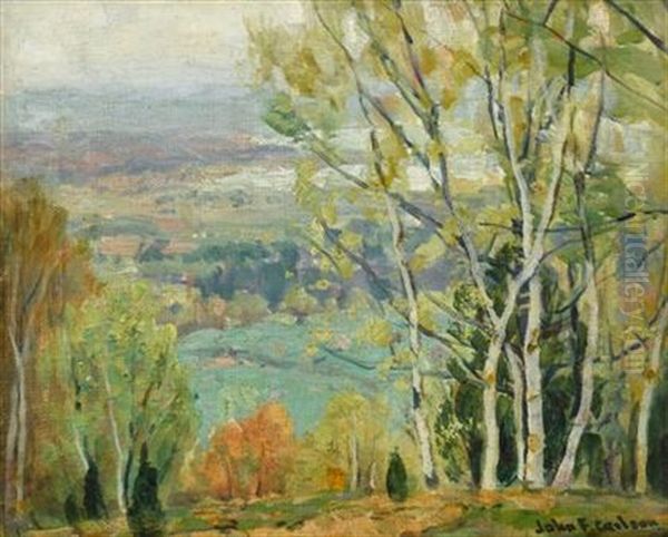 Spring Gayety (sic) Oil Painting by John Fabian Carlson