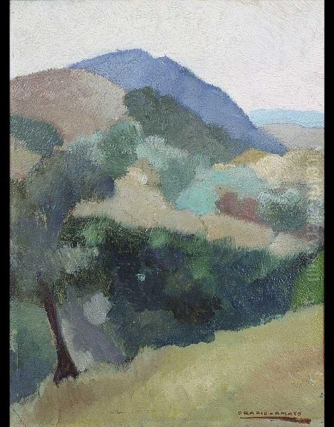 Paesaggio Toscano 1934 by Orazio Amato