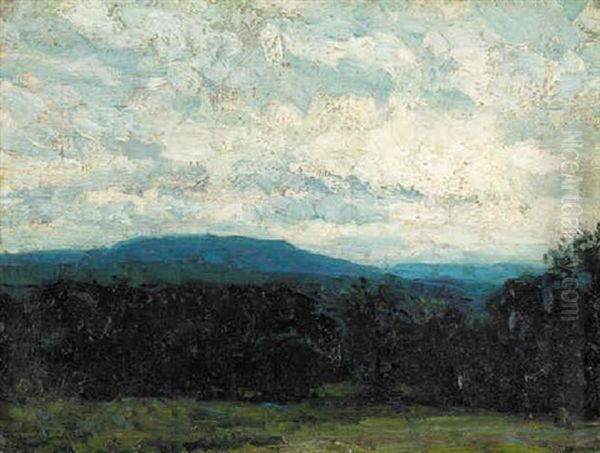 Blue Hills Oil Painting by John Fabian Carlson