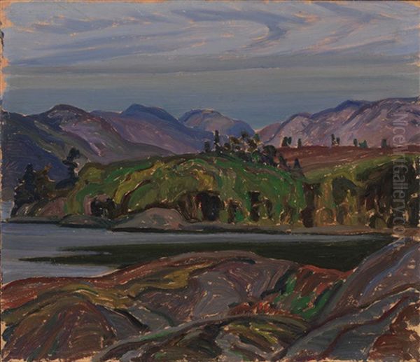 La Cloche Oil Painting by Franklin Carmichael