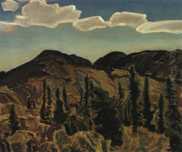 Willisville, Ontario Oil Painting by Franklin Carmichael