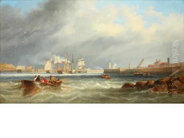 Sunderland Oil Painting by John Wilson Carmichael