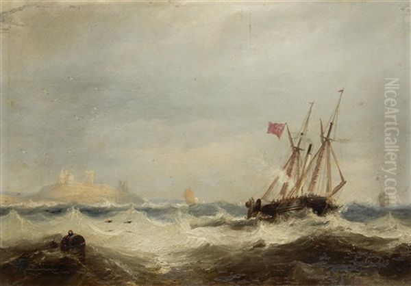 From Sail To Steam Oil Painting by John Wilson Carmichael