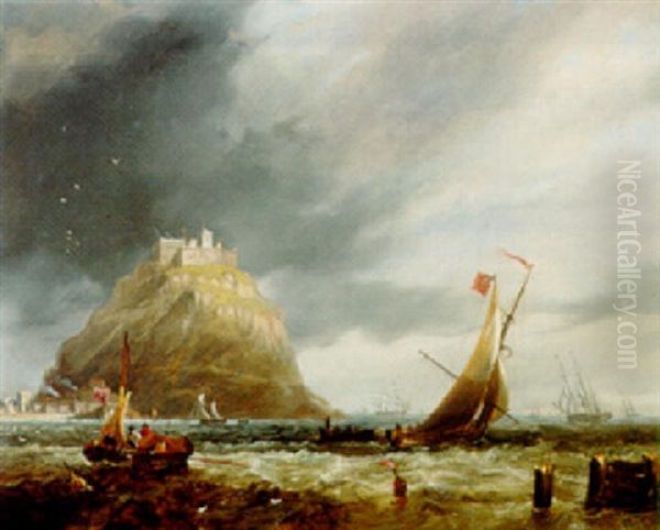 St. Michael's Mount by John Wilson Carmichael