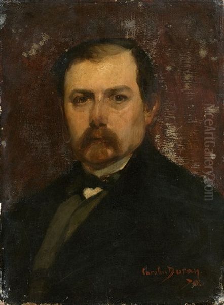 Portrait D'homme En Buste Oil Painting by  Carolus-Duran