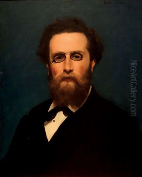 Portrait De Georges Bizet Oil Painting by  Carolus-Duran