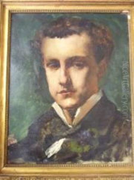 Portrait D'homme Oil Painting by  Carolus-Duran