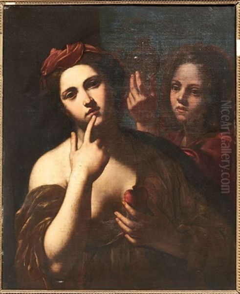 Allegorie De La Foi Oil Painting by Angelo Caroselli