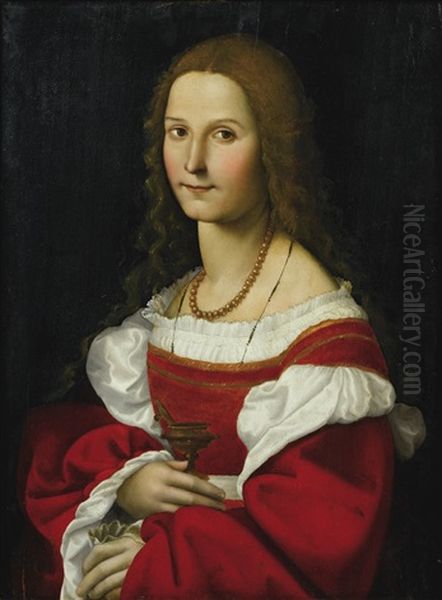 Marie-madeleine Oil Painting by Giovanni Francesco Caroto