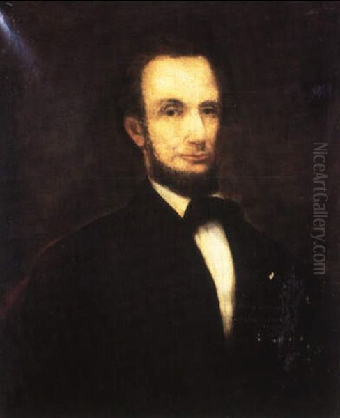 Life Portrait Of Abraham Lincoln Oil Painting by Francis Bicknell Carpenter