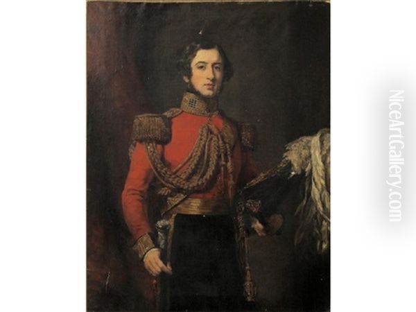 The Hon. Sir Edmund Butler Oil Painting by Margaret Sarah Carpenter