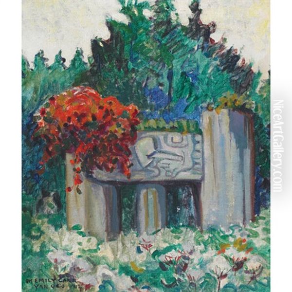 Yan, Q.c.i. Oil Painting by Emily Carr