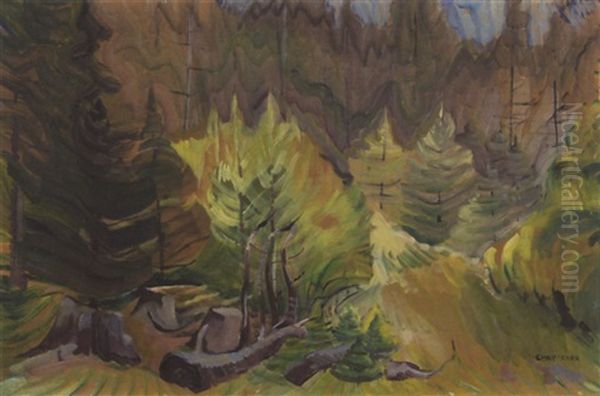 Light Of Spring Oil Painting by Emily Carr