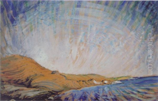 Strait Of Juan De Fuca Oil Painting by Emily Carr