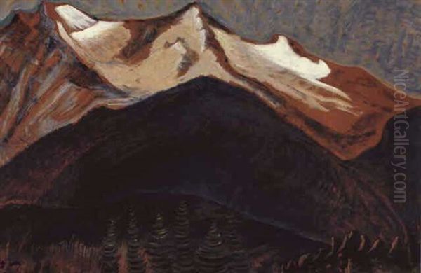 Up Squamish Way Oil Painting by Emily Carr