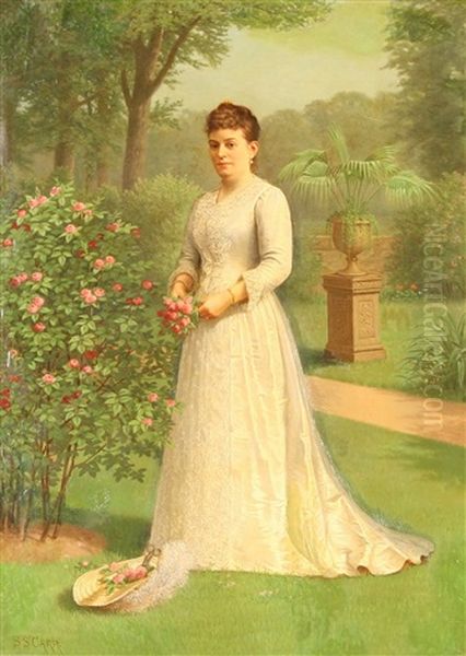 Portrait Of Louise Griswald by Samuel S. Carr