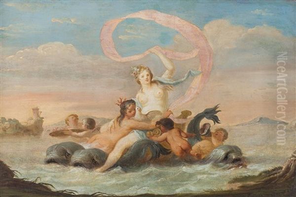 Venus Oil Painting by Annibale Carracci