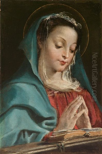 Betende Madonna Oil Painting by Annibale Carracci