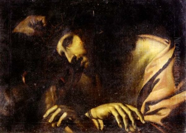 Le Christ Aux Outrages Oil Painting by Annibale Carracci