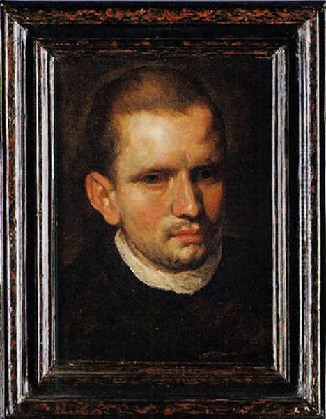 Ritratto Di Uomo A Mezzo Busto Oil Painting by Annibale Carracci