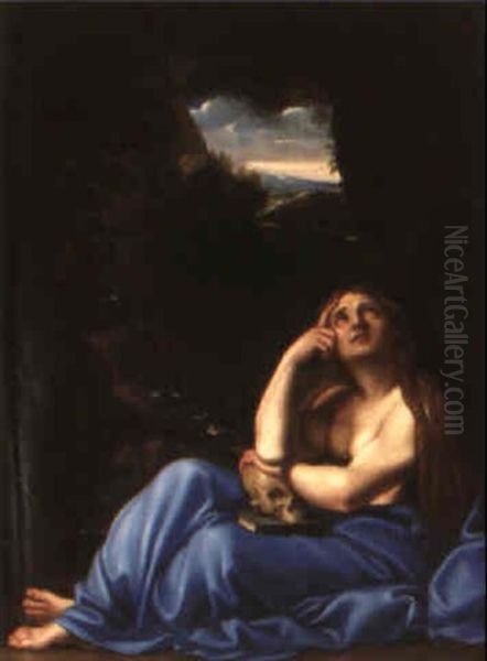 The Penitent Magdalene Oil Painting by Annibale Carracci