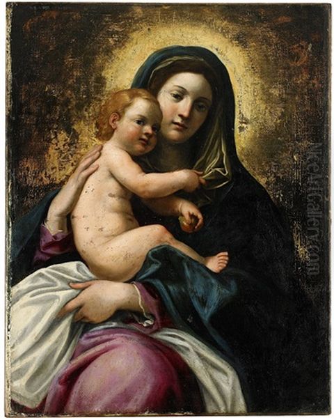 The Virgin And Child Oil Painting by Ludovico Carracci