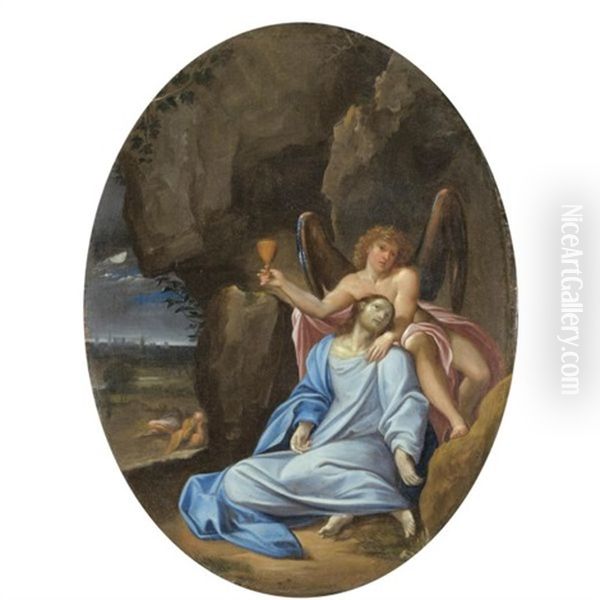 The Agony In The Garden Oil Painting by Ludovico Carracci