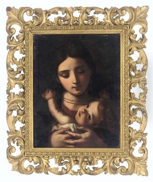 The Madonna And Child Oil Painting by Ludovico Carracci