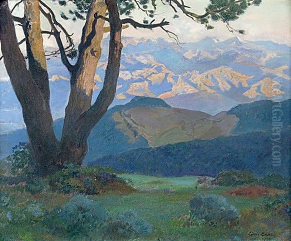 Vue De L'atlas Oil Painting by Leon Carre