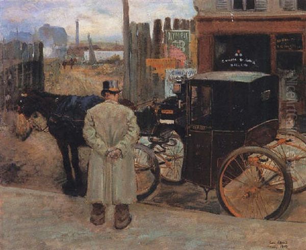 The Coach Oil Painting by Leon Carre