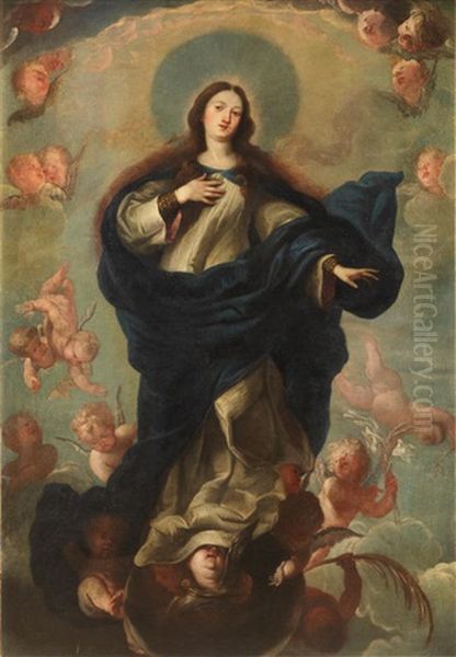 The Immaculate Conception Oil Painting by Juan Carreno De Miranda