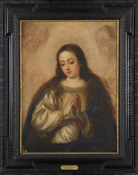 Inmaculada Oil Painting by Juan Carreno De Miranda