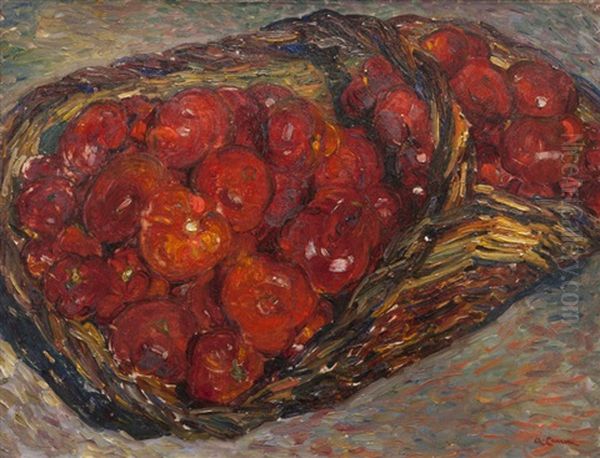 Panier De Tomates by Augustin Carrera