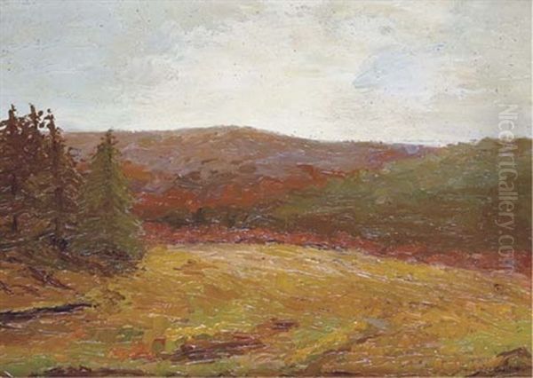 Paysage Oil Painting by Joseph Melchior Carron