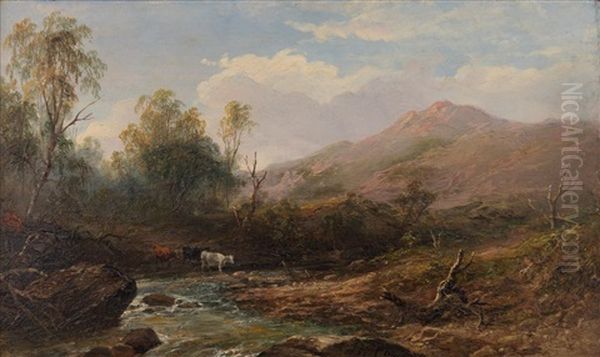 Mount Beckwith Oil Painting by James Howe Carse