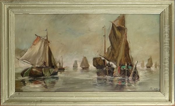 Marine Oil Painting by Antoine (Anto) Carte