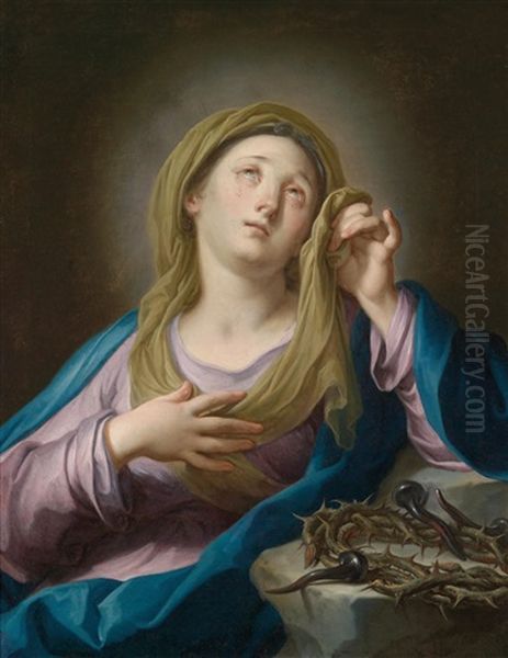 Die Heilige Maria Oil Painting by Andrea Casali