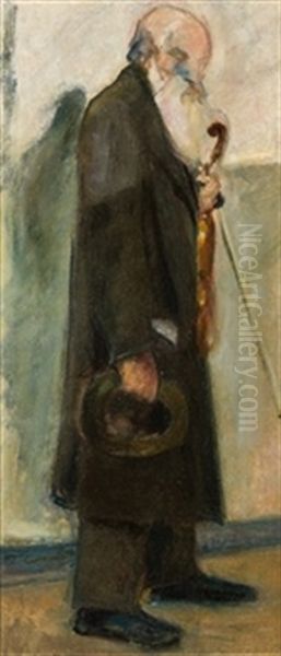 Violinista Oil Painting by Ramon Casas